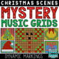 Christmas Mystery Music Grids - Dynamics Digital Resources